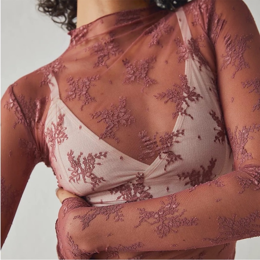 Free People Lady Lux Lace Layer